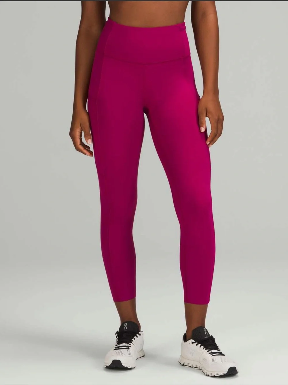 Lululemon Fast and Free High-Rise Crop II 23